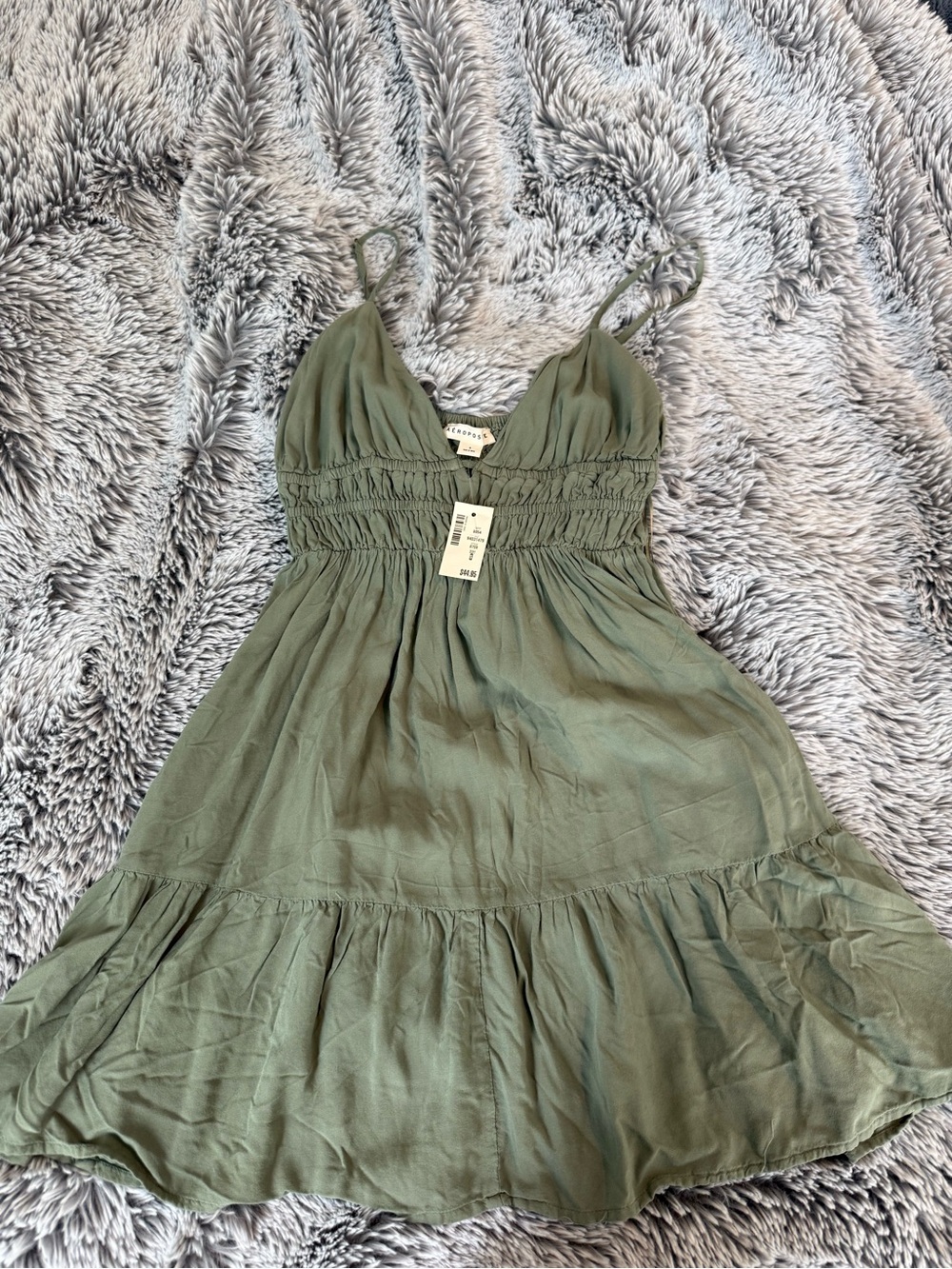 Aeropostale Olive Green Dress